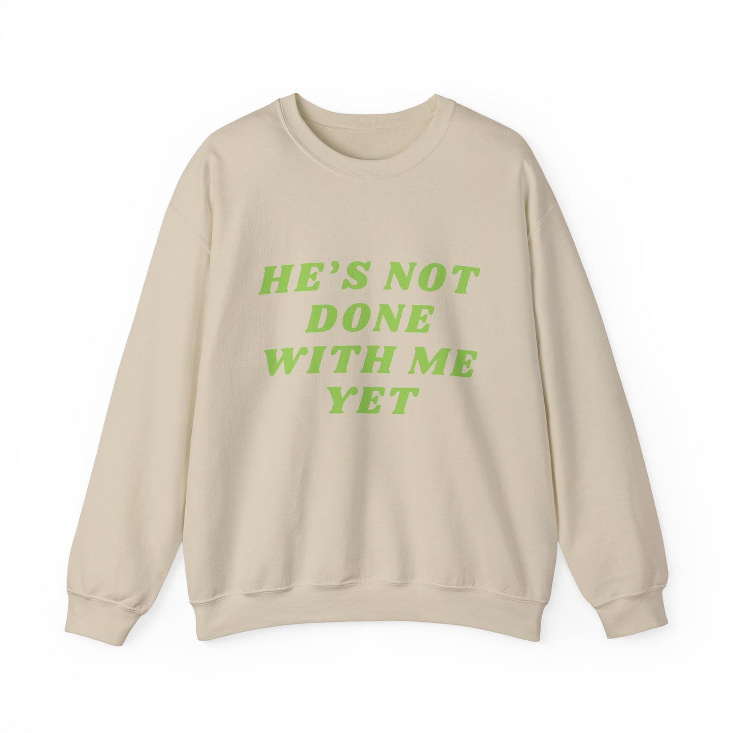 Floral Cross Crewneck | He's not done with me yet