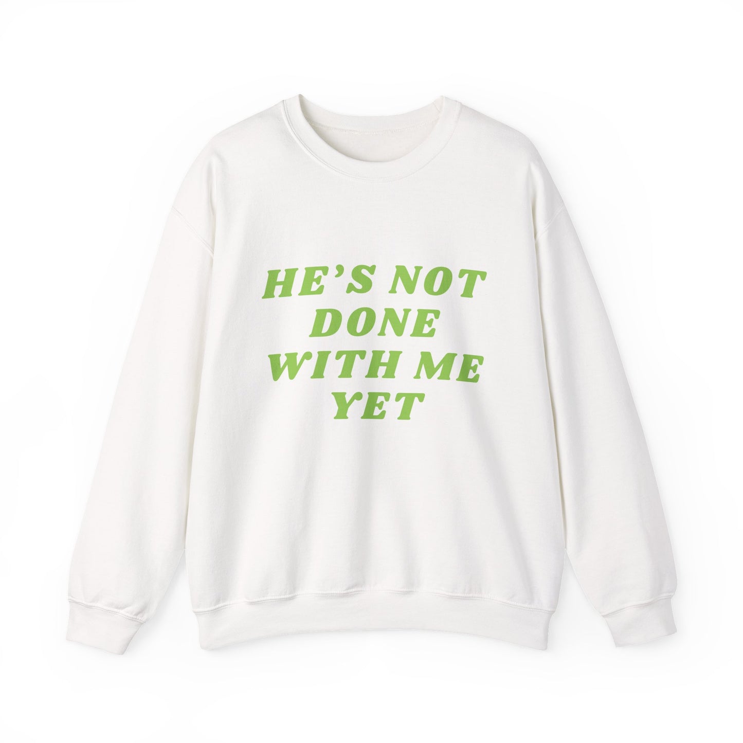 Floral Cross Crewneck | He's not done with me yet