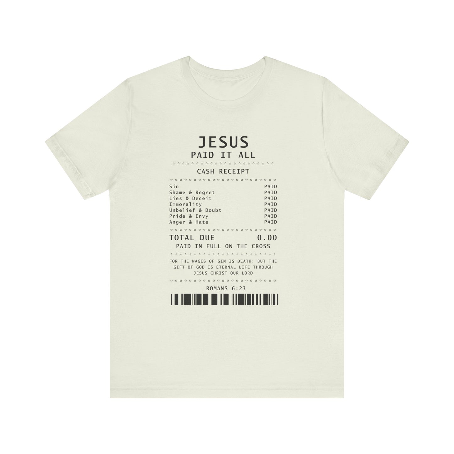 Jesus Paid It All