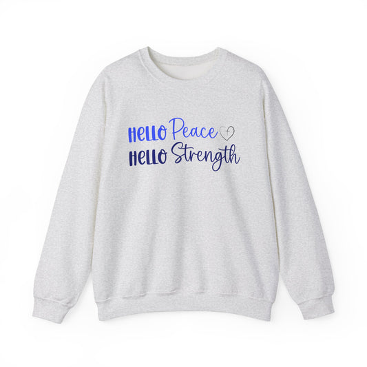 Peace and Strength Crewneck