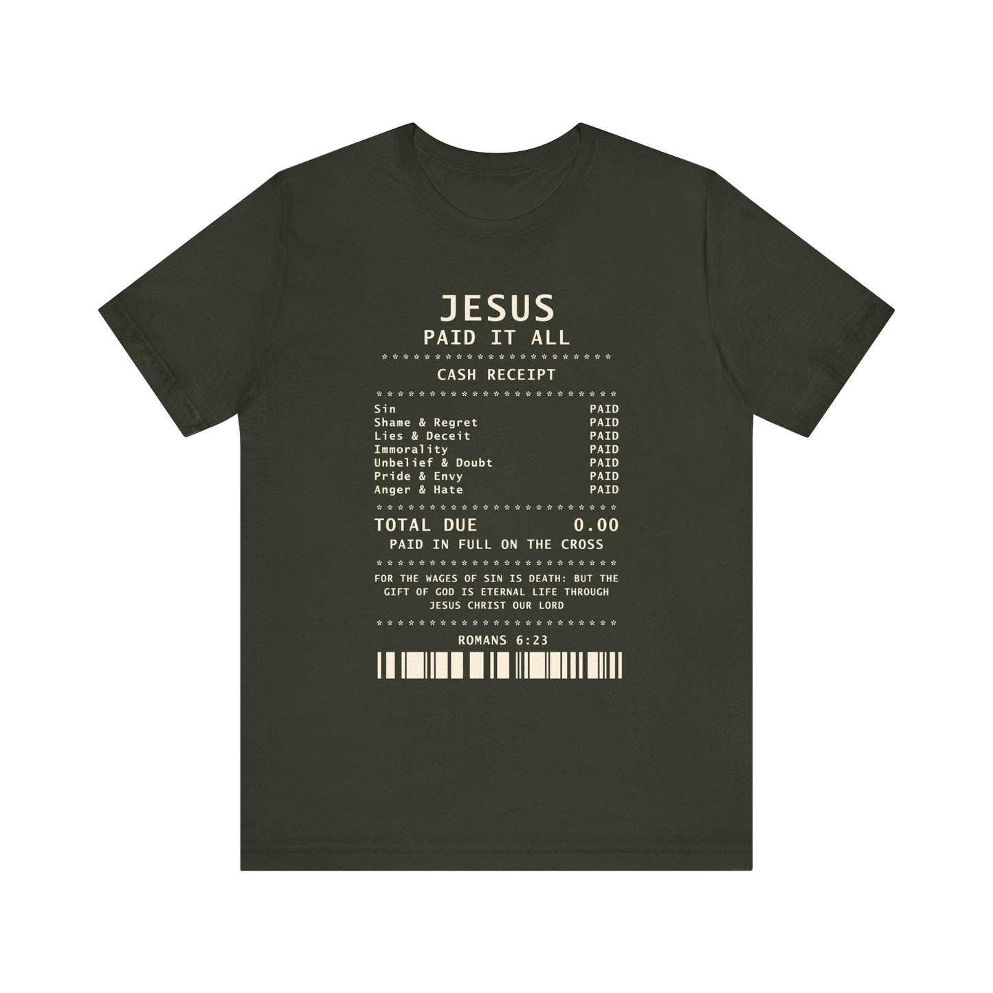 Jesus Paid It All Tee